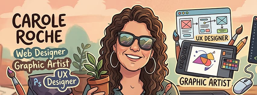 Carole Roche — Web Designer, Graphic Artist and UX Designer